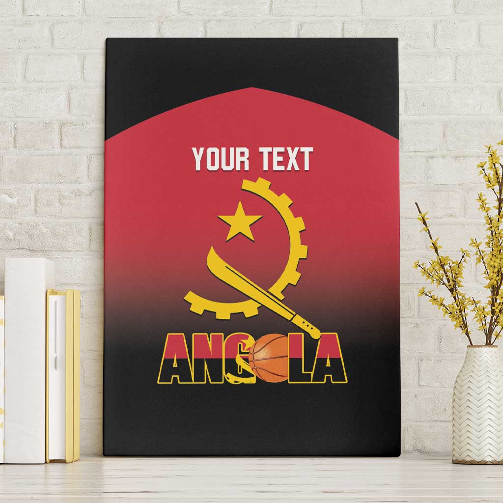 Angola Basketball Custom Canvas Wall Art Go Champions Angolan - Wonder Print Shop