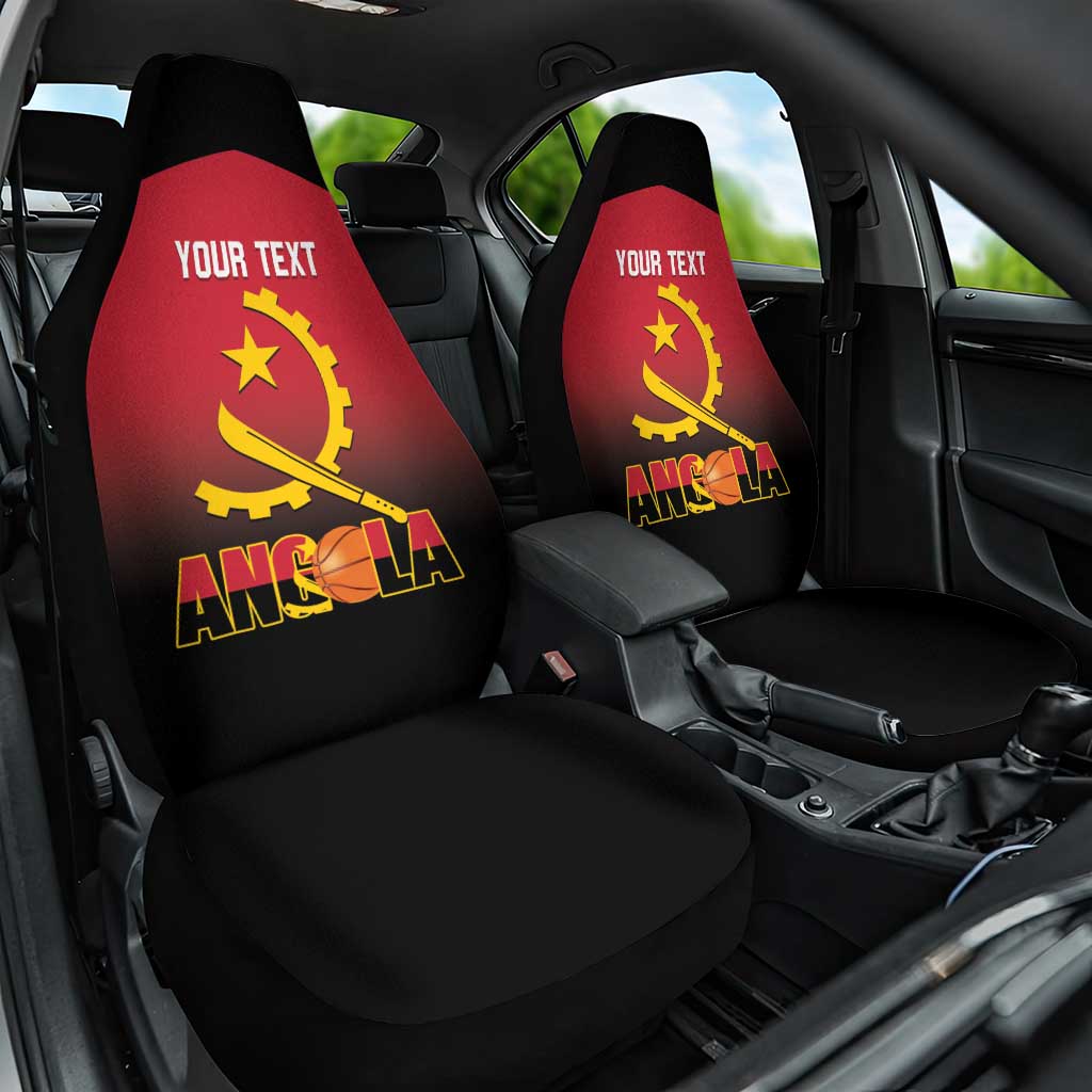 Angola Basketball Custom Car Seat Cover Go Champions Angolan - Wonder Print Shop