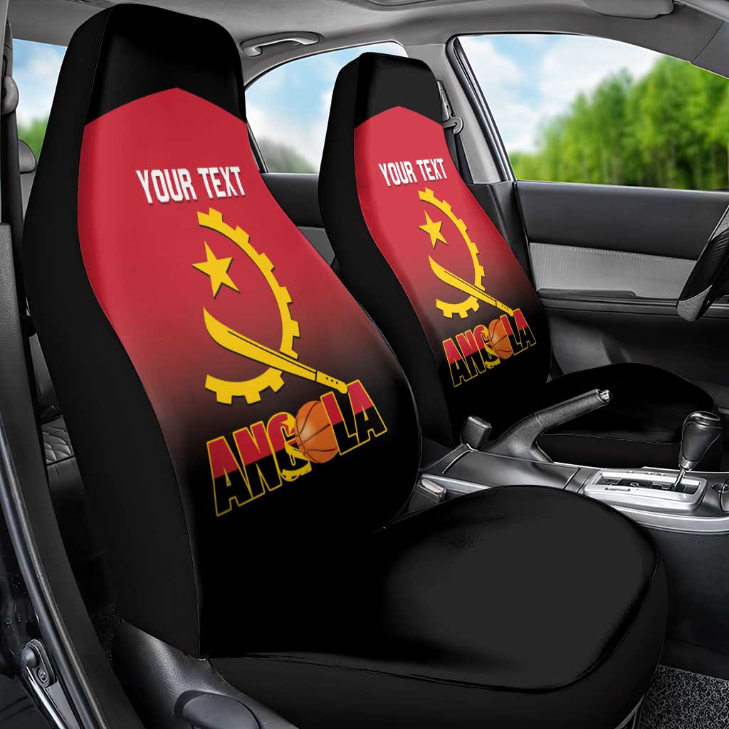 Angola Basketball Custom Car Seat Cover Go Champions Angolan - Wonder Print Shop