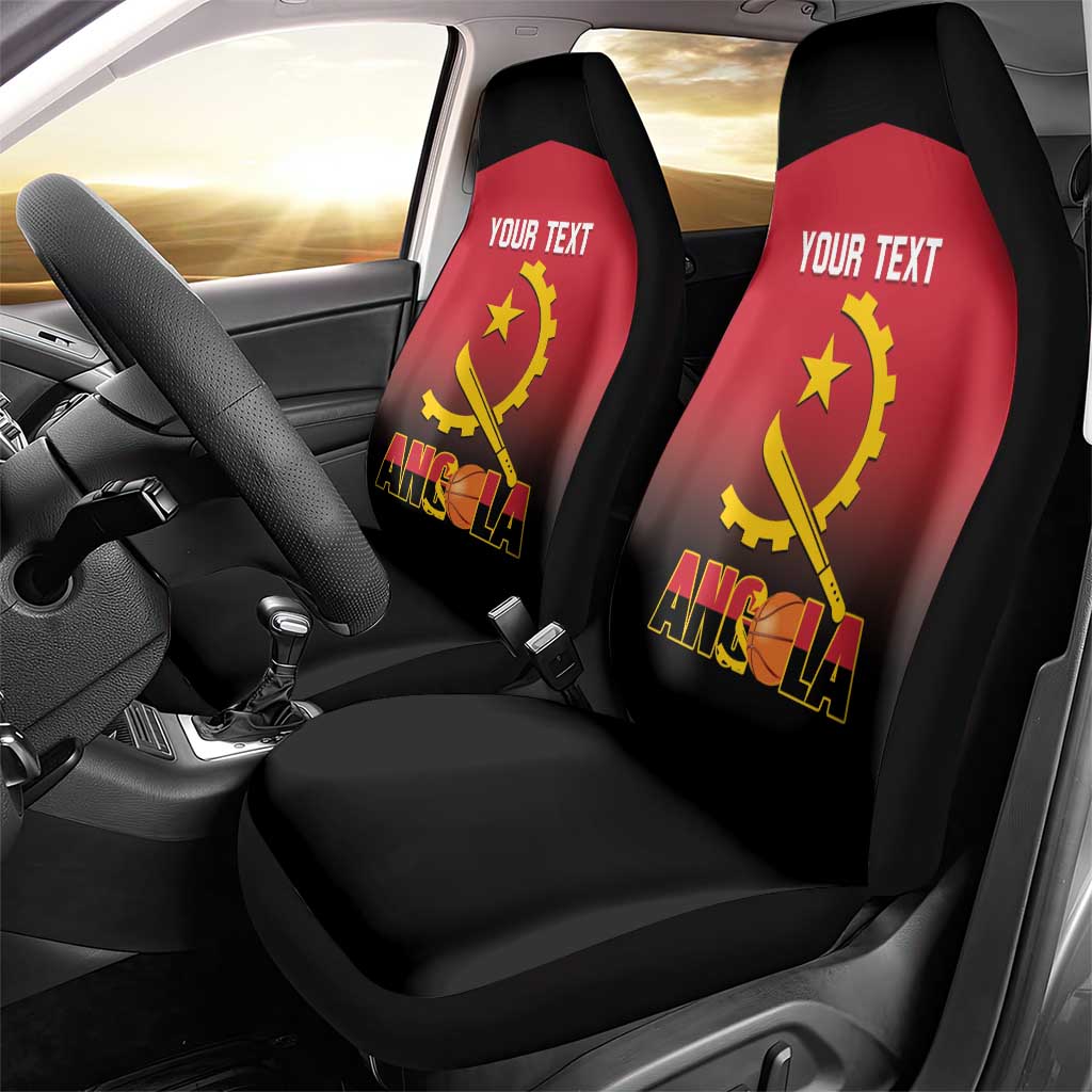 Angola Basketball Custom Car Seat Cover Go Champions Angolan - Wonder Print Shop