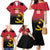 Angola Basketball Custom Family Matching Mermaid Dress and Hawaiian Shirt Go Champions Angolan - Wonder Print Shop