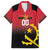 Angola Basketball Custom Family Matching Short Sleeve Bodycon Dress and Hawaiian Shirt Go Champions Angolan - Wonder Print Shop