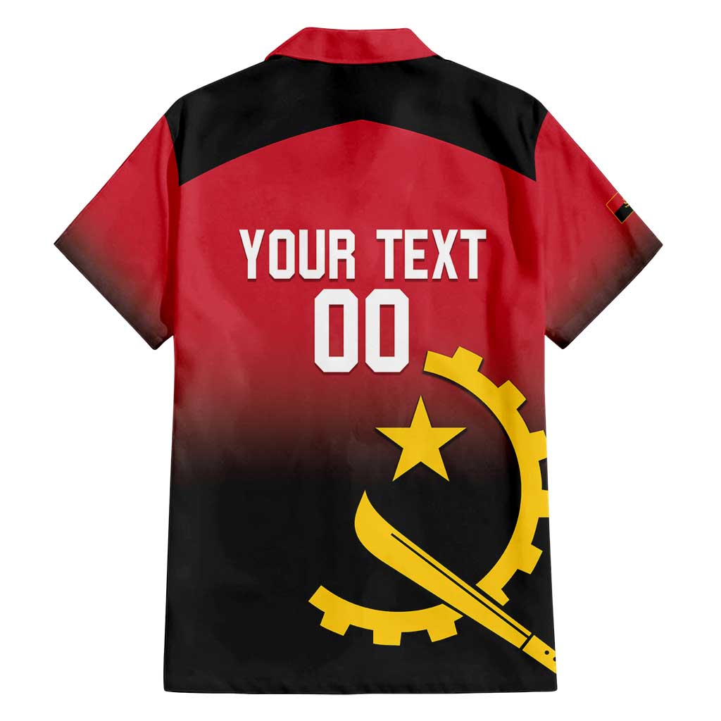 Angola Basketball Custom Family Matching Tank Maxi Dress and Hawaiian Shirt Go Champions Angolan - Wonder Print Shop