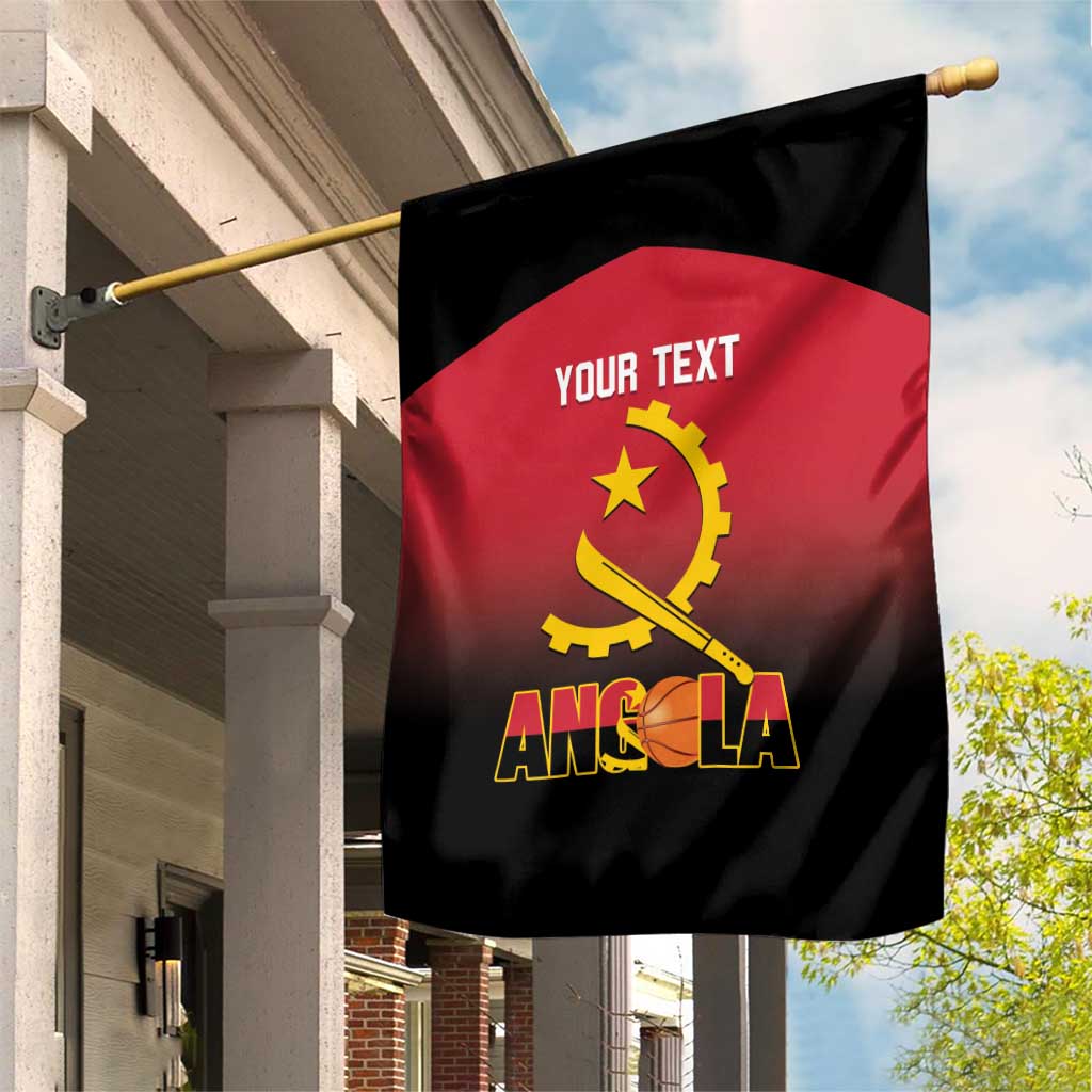 Angola Basketball Custom Garden Flag Go Champions Angolan - Wonder Print Shop