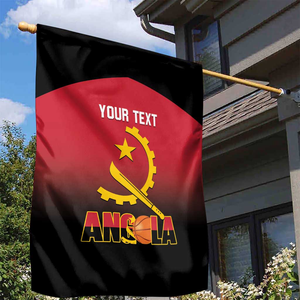 Angola Basketball Custom Garden Flag Go Champions Angolan - Wonder Print Shop