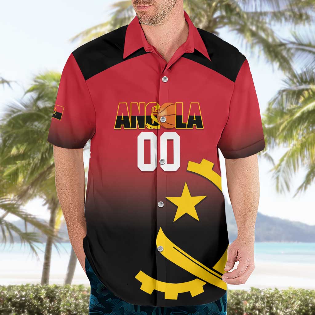 Angola Basketball Custom Hawaiian Shirt Go Champions Angolan - Wonder Print Shop