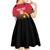 Angola Basketball Custom Kid Short Sleeve Dress Go Champions Angolan - Wonder Print Shop
