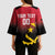 Angola Basketball Custom Kimono Sleeve Blouse Go Champions Angolan - Wonder Print Shop