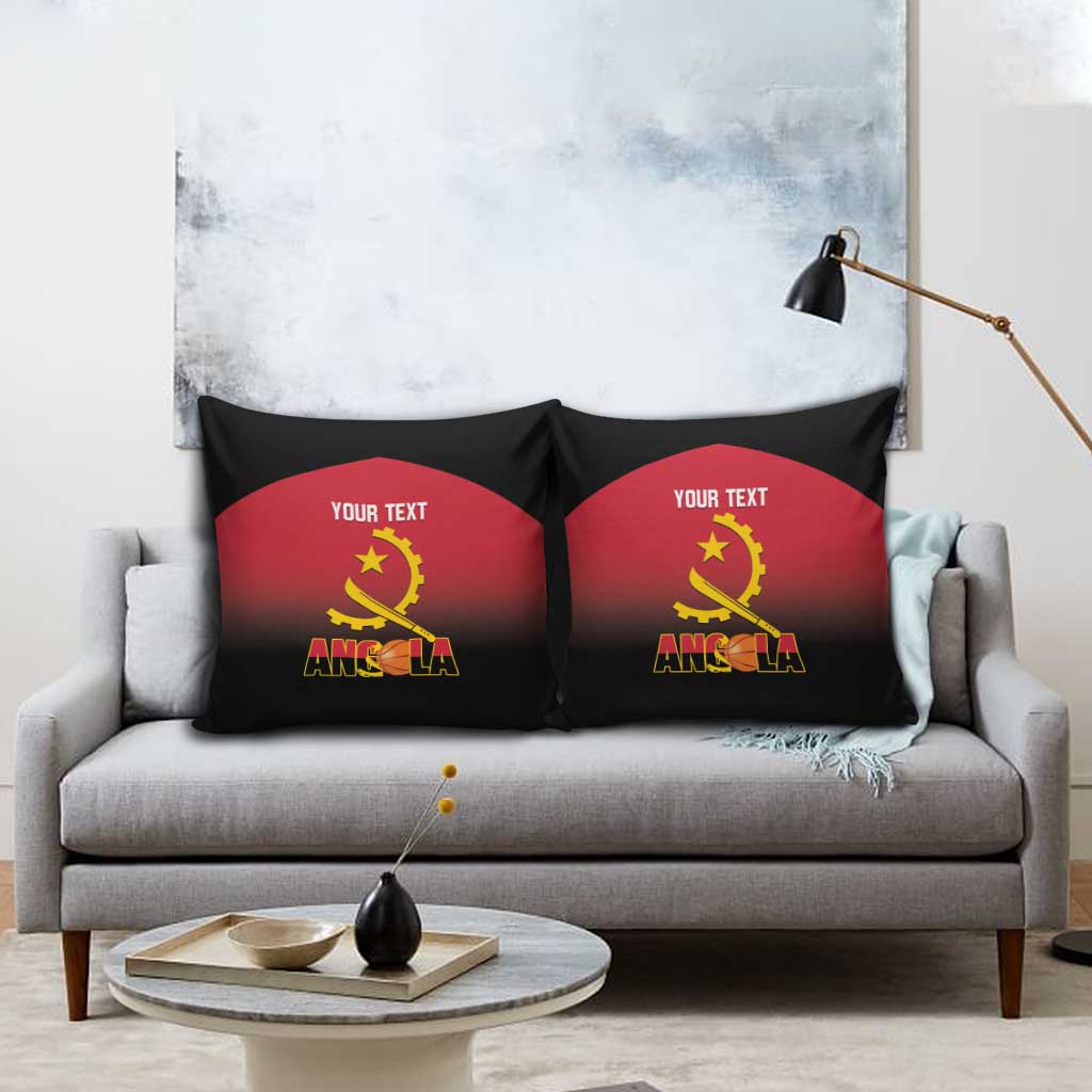 Angola Basketball Custom Pillow Cover Go Champions Angolan - Wonder Print Shop