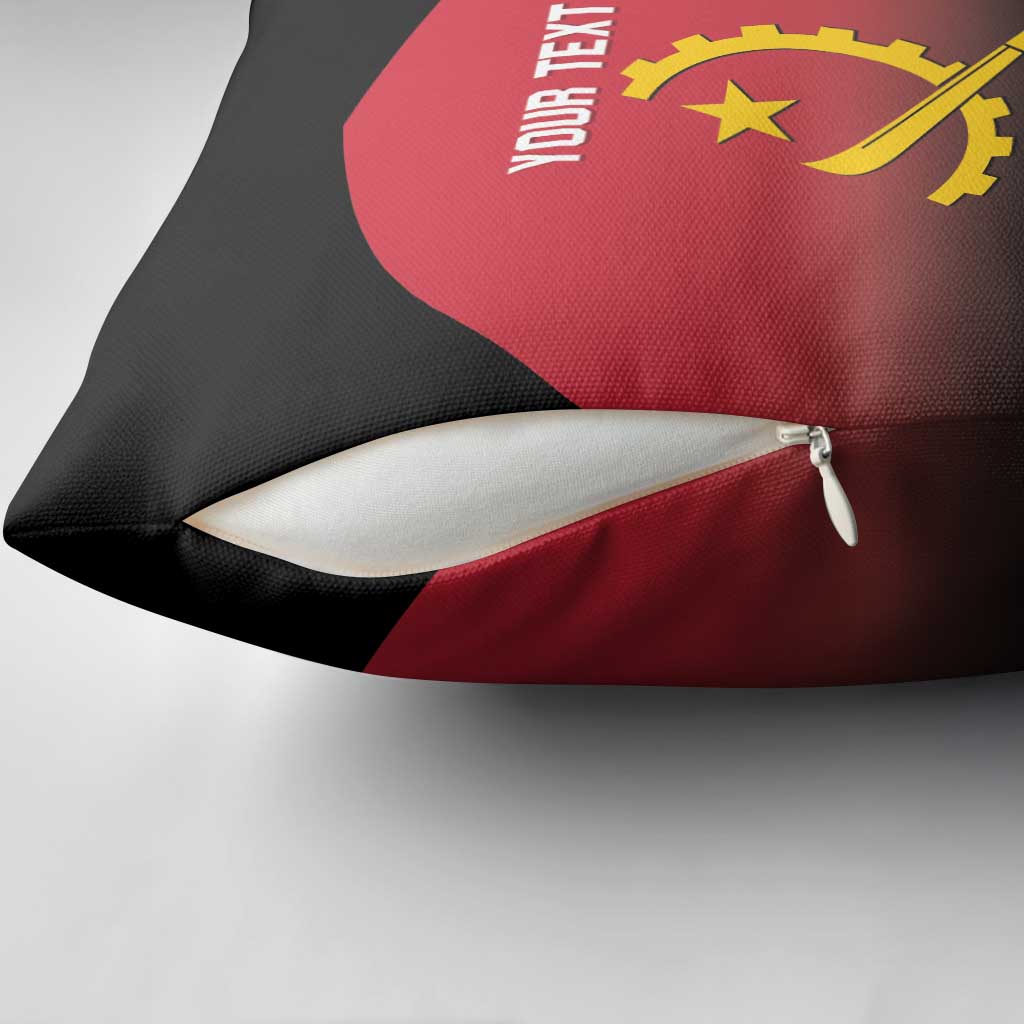 Angola Basketball Custom Pillow Cover Go Champions Angolan - Wonder Print Shop