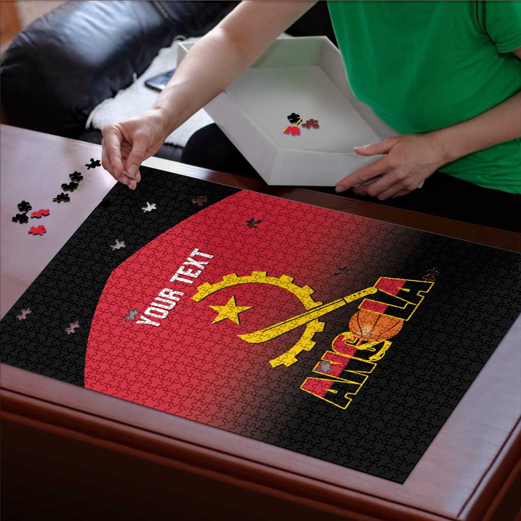 Angola Basketball Custom Puzzle Go Champions Angolan - Wonder Print Shop