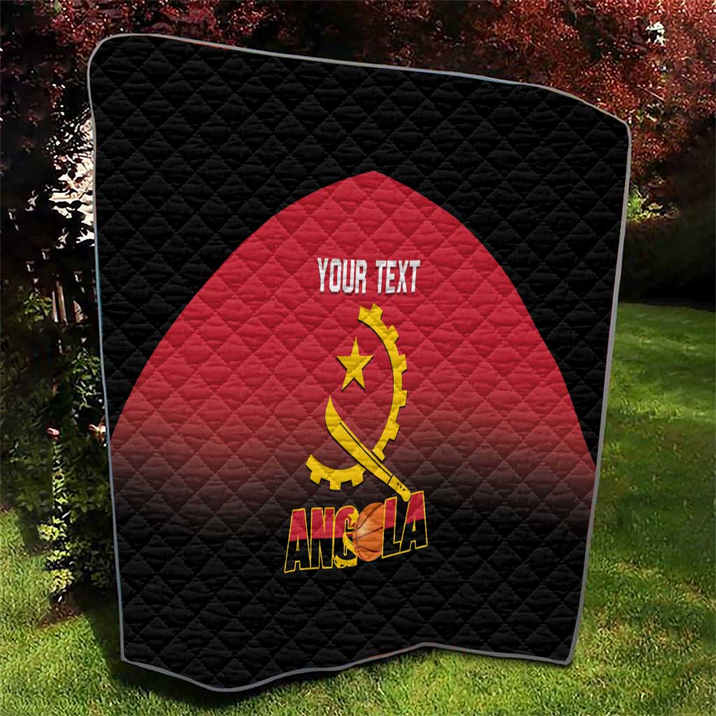 Angola Basketball Custom Quilt Go Champions Angolan - Wonder Print Shop