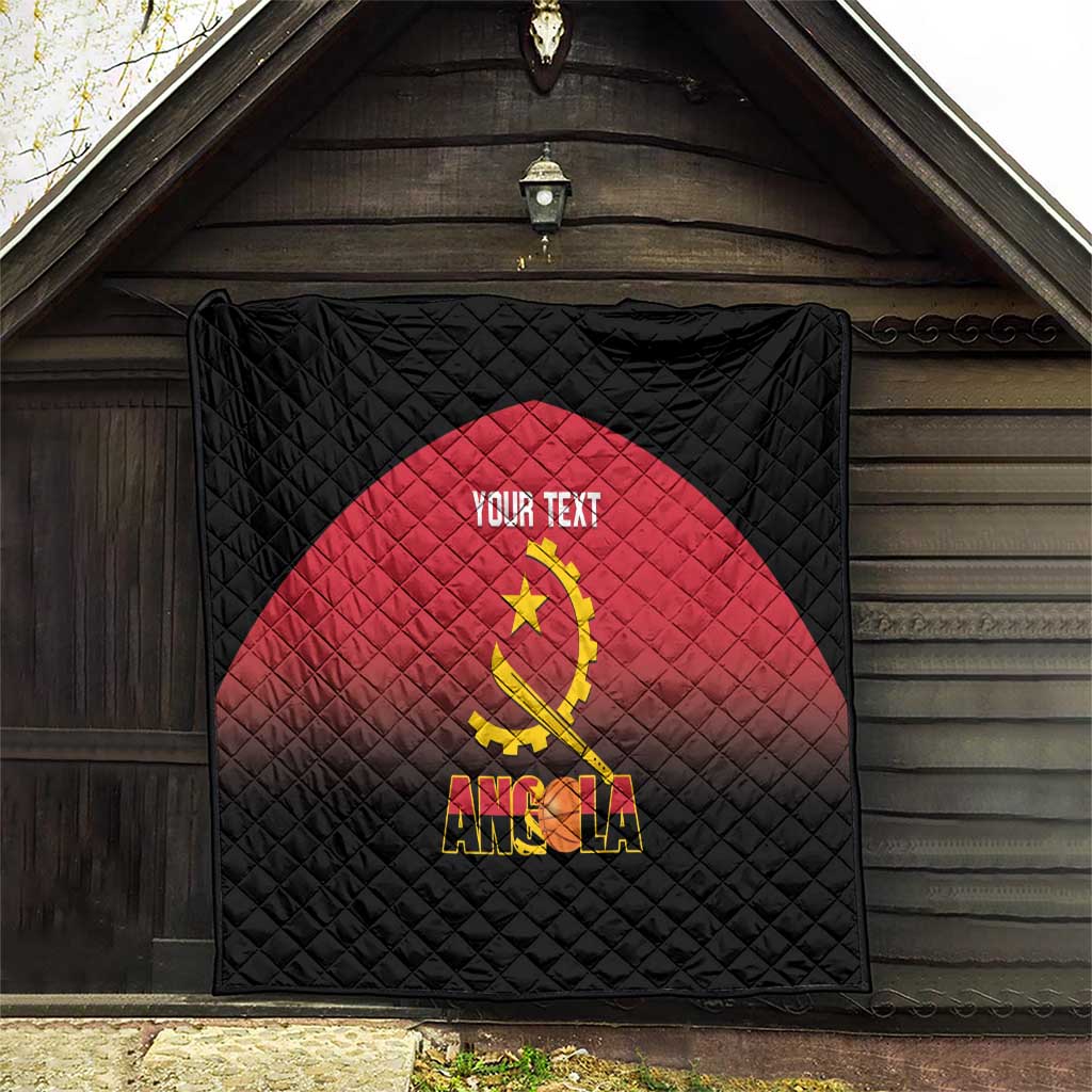 Angola Basketball Custom Quilt Go Champions Angolan - Wonder Print Shop