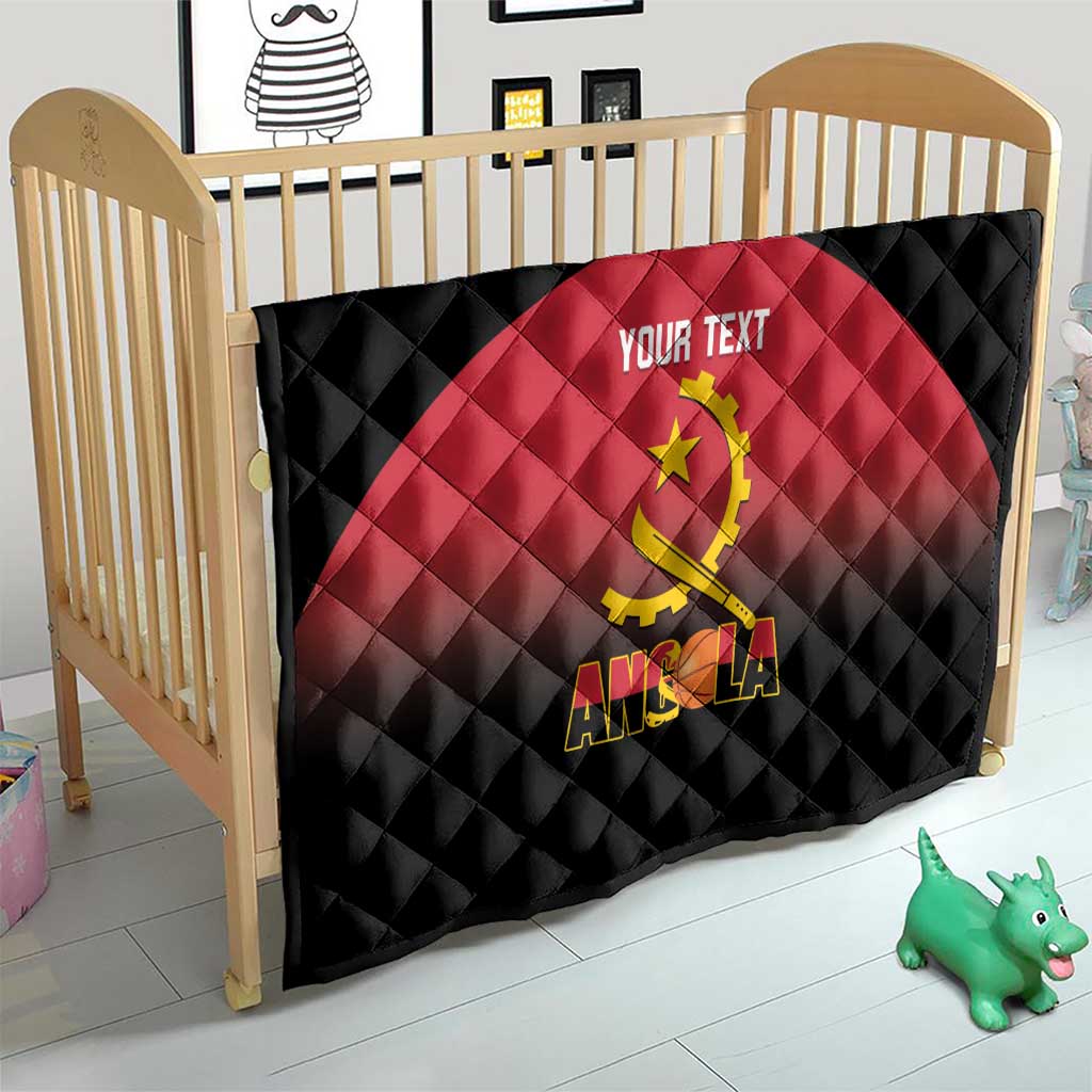 Angola Basketball Custom Quilt Go Champions Angolan - Wonder Print Shop