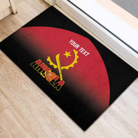 Angola Basketball Custom Rubber Doormat Go Champions Angolan - Wonder Print Shop
