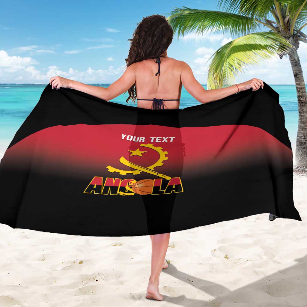Angola Basketball Custom Sarong Go Champions Angolan - Wonder Print Shop
