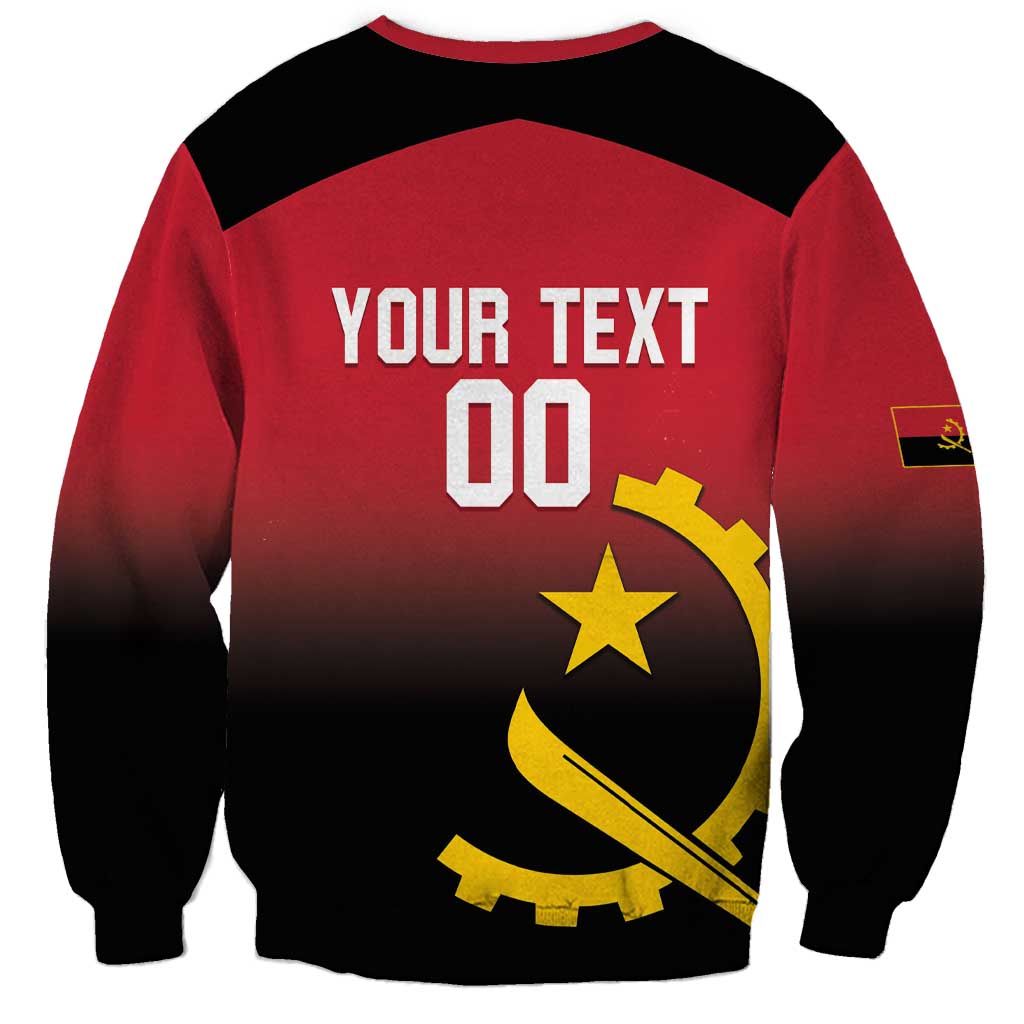 Angola Basketball Custom Sweatshirt Go Champions Angolan - Wonder Print Shop