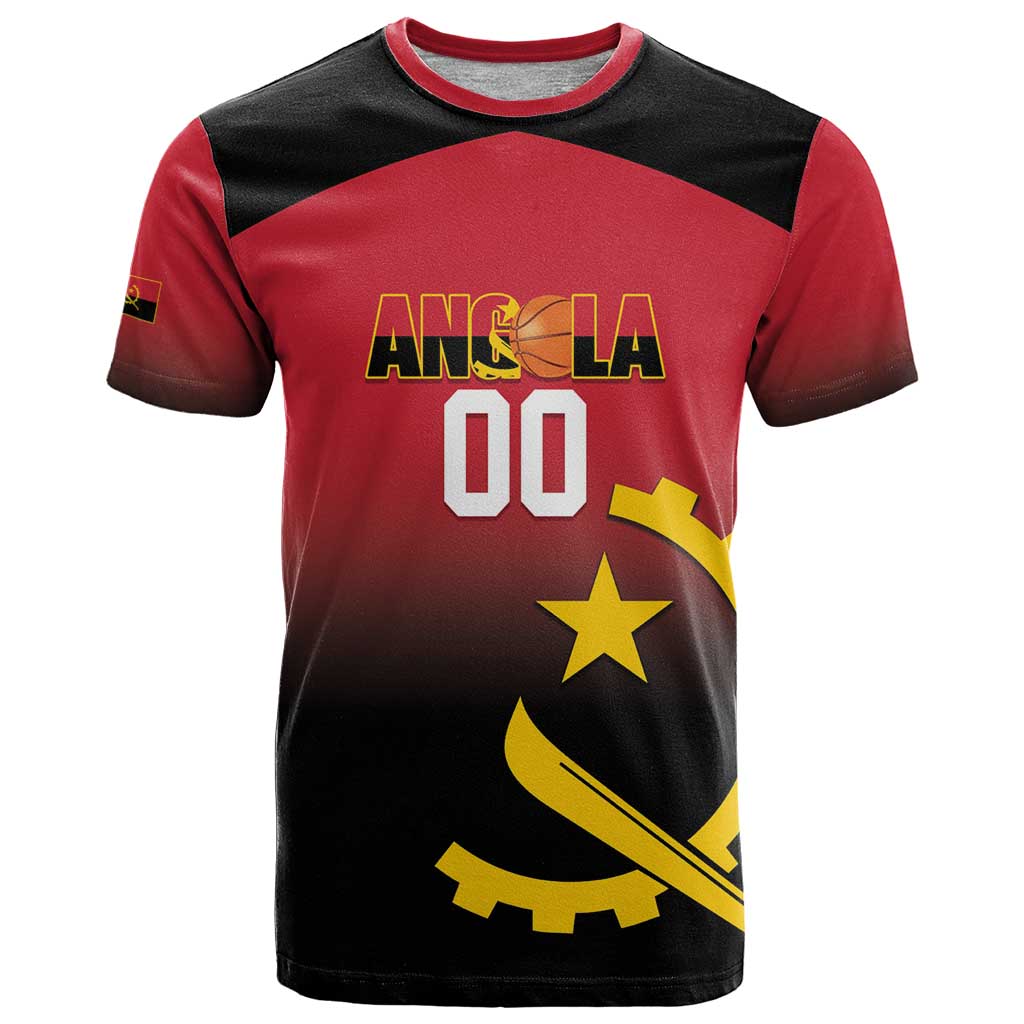 Angola Basketball Custom T Shirt Go Champions Angolan - Wonder Print Shop