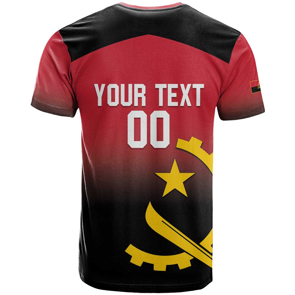 Angola Basketball Custom T Shirt Go Champions Angolan - Wonder Print Shop