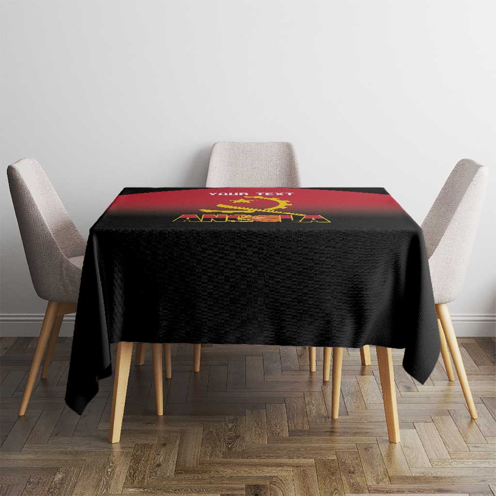 Angola Basketball Custom Tablecloth Go Champions Angolan - Wonder Print Shop