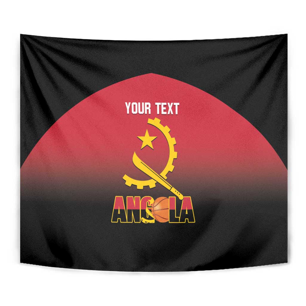 Angola Basketball Custom Tapestry Go Champions Angolan - Wonder Print Shop