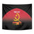 Angola Basketball Custom Tapestry Go Champions Angolan - Wonder Print Shop