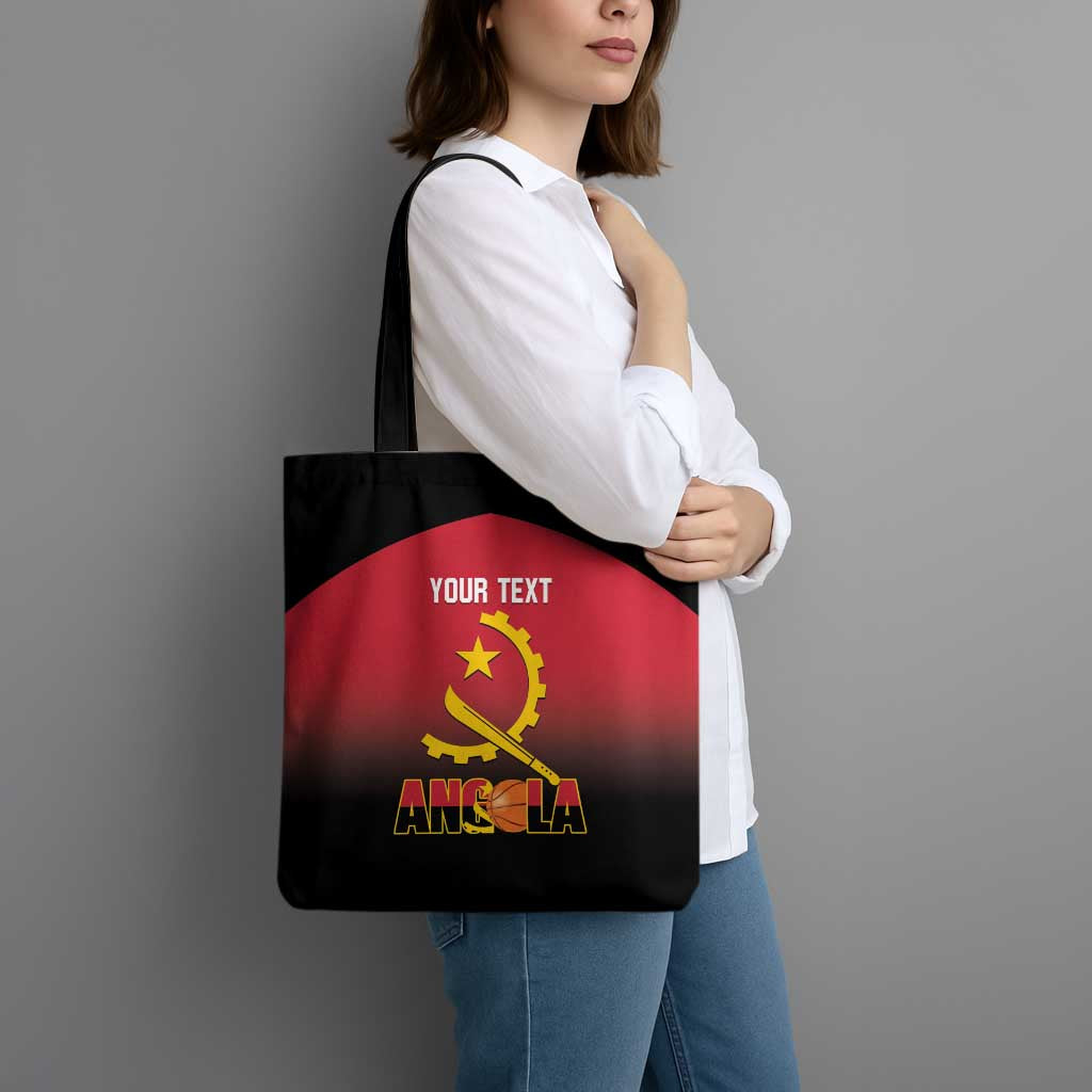 Angola Basketball Custom Tote Bag Go Champions Angolan - Wonder Print Shop