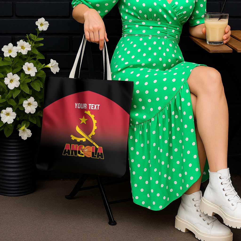 Angola Basketball Custom Tote Bag Go Champions Angolan - Wonder Print Shop