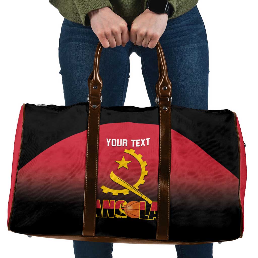 Angola Basketball Custom Travel Bag Go Champions Angolan - Wonder Print Shop