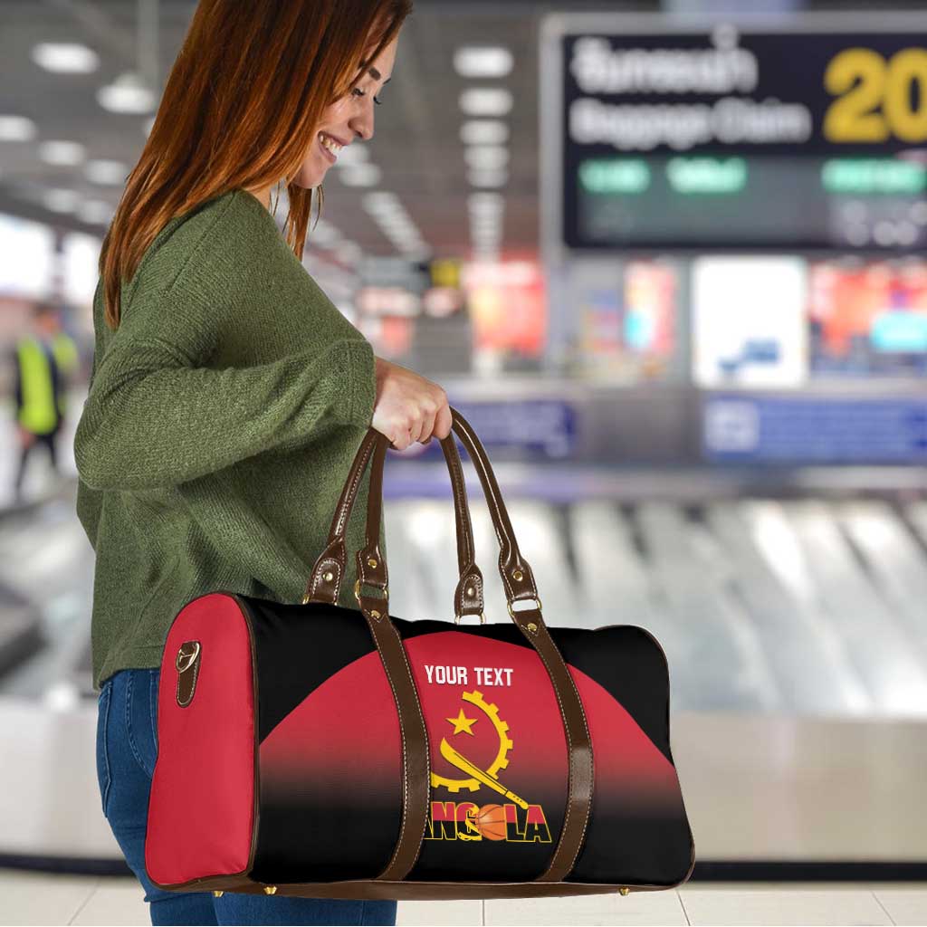 Angola Basketball Custom Travel Bag Go Champions Angolan - Wonder Print Shop