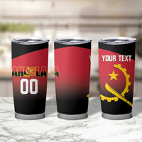 Angola Basketball Custom Tumbler Cup Go Champions Angolan - Wonder Print Shop