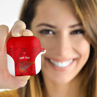 Tunisia Basketball Custom AirPods Case Go Champions Eagles of Carthage - Wonder Print Shop