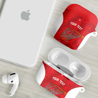 Tunisia Basketball Custom AirPods Case Go Champions Eagles of Carthage - Wonder Print Shop