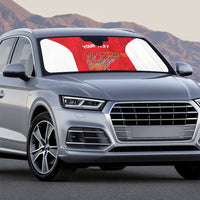 Tunisia Basketball Custom Auto Sun Shade Go Champions Eagles of Carthage - Wonder Print Shop