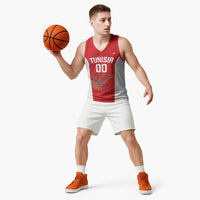 Tunisia Basketball Custom Basketball Jersey Go Champions Eagles of Carthage - Wonder Print Shop