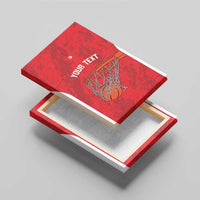 Tunisia Basketball Custom Canvas Wall Art Go Champions Eagles of Carthage - Wonder Print Shop