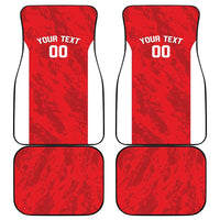 Tunisia Basketball Custom Car Mats Go Champions Eagles of Carthage - Wonder Print Shop