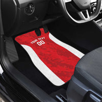 Tunisia Basketball Custom Car Mats Go Champions Eagles of Carthage - Wonder Print Shop