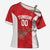 Tunisia Basketball Custom Cross Shoulder Shirt Go Champions Eagles of Carthage - Wonder Print Shop