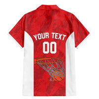 Tunisia Basketball Custom Family Matching Mermaid Dress and Hawaiian Shirt Go Champions Eagles of Carthage - Wonder Print Shop