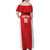 Tunisia Basketball Custom Family Matching Off Shoulder Maxi Dress and Hawaiian Shirt Go Champions Eagles of Carthage - Wonder Print Shop