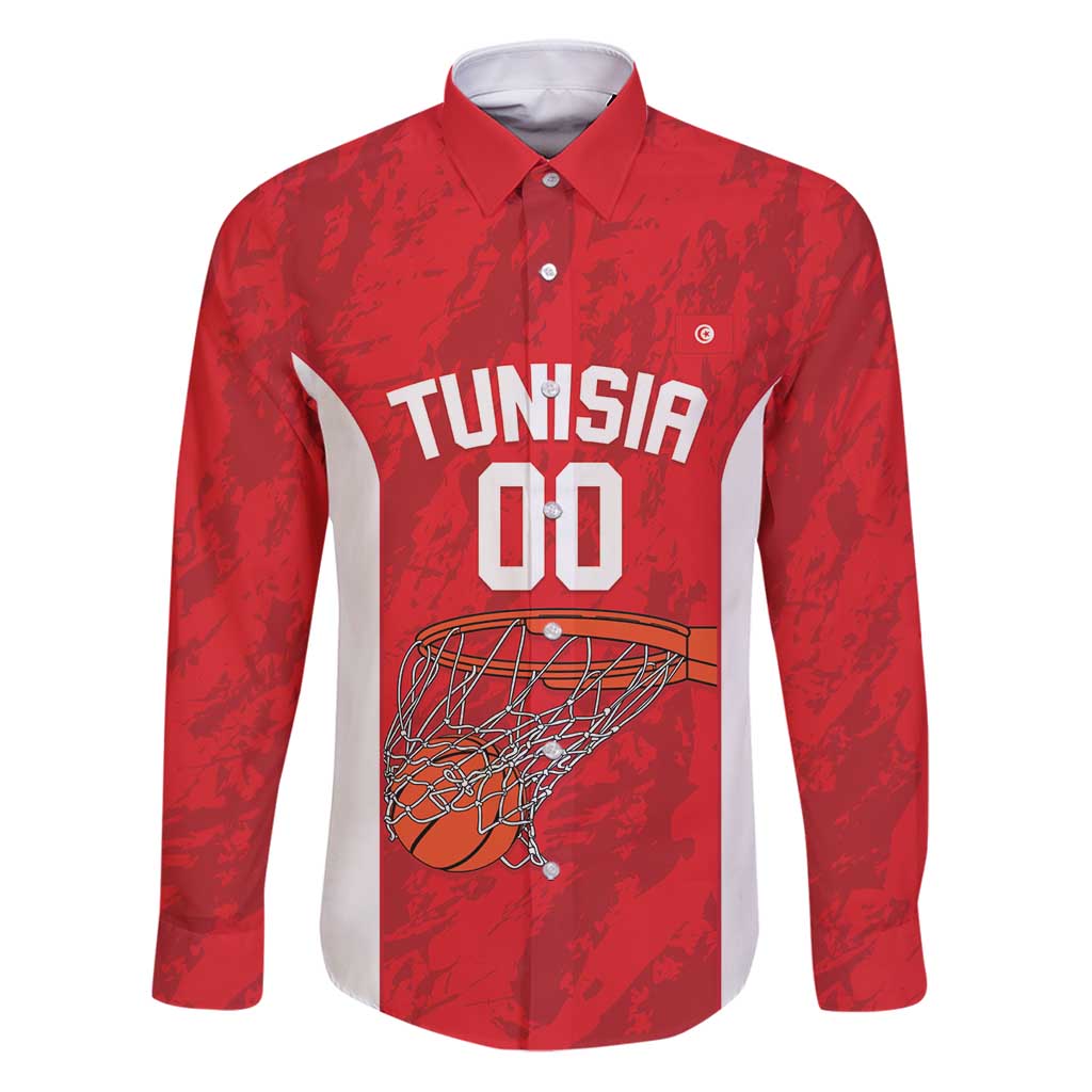 Tunisia Basketball Custom Family Matching Puletasi and Hawaiian Shirt Go Champions Eagles of Carthage - Wonder Print Shop