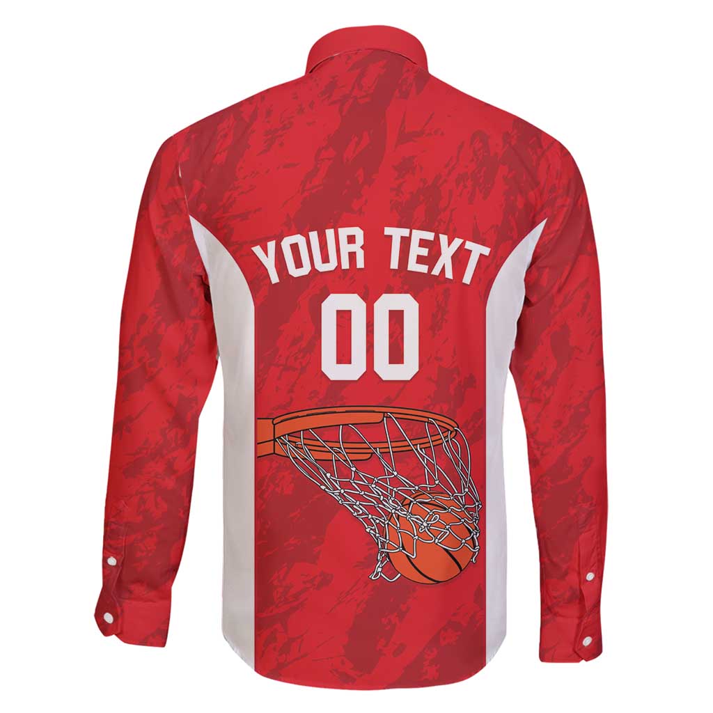 Tunisia Basketball Custom Family Matching Tank Maxi Dress and Hawaiian Shirt Go Champions Eagles of Carthage - Wonder Print Shop