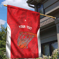 Tunisia Basketball Custom Garden Flag Go Champions Eagles of Carthage - Wonder Print Shop