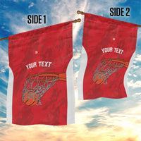 Tunisia Basketball Custom Garden Flag Go Champions Eagles of Carthage - Wonder Print Shop