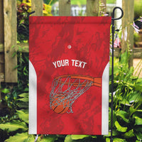 Tunisia Basketball Custom Garden Flag Go Champions Eagles of Carthage - Wonder Print Shop