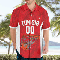 Tunisia Basketball Custom Hawaiian Shirt Go Champions Eagles of Carthage - Wonder Print Shop