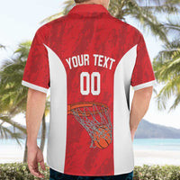 Tunisia Basketball Custom Hawaiian Shirt Go Champions Eagles of Carthage - Wonder Print Shop