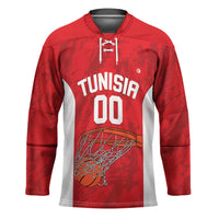 Tunisia Basketball Custom Hockey Jersey Go Champions Eagles of Carthage - Wonder Print Shop
