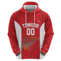 Tunisia Basketball Custom Hoodie Go Champions Eagles of Carthage - Wonder Print Shop